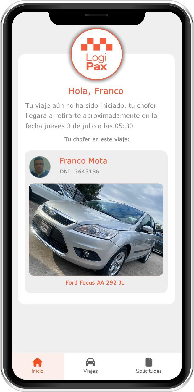 App LogiPax para seguimiento de pacientes en traslados médicos